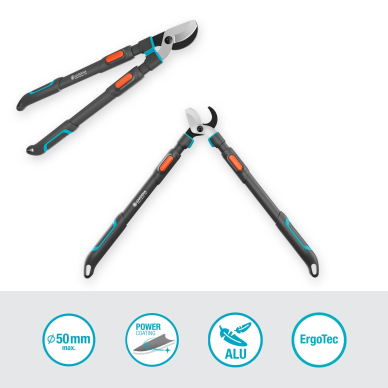 Žirklės genėjimo Gardena TeleCut Pro L 3