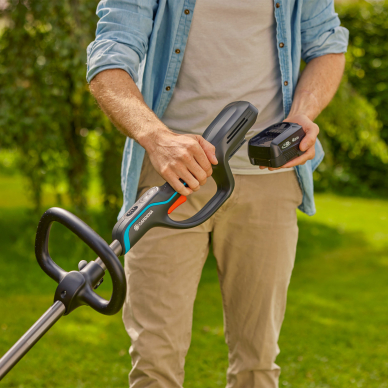 Žoliapjovė akumuliatorinė GARDENA PowerTrim 30/18V P4A 9