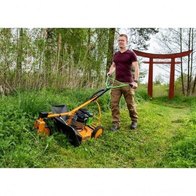 Žoliapjovė akumuliatorinė AS 21 E-Allmaher 1