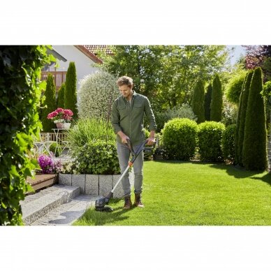 Žoliapjovė akumuliatorinė GARDENA ComfortCut 23/18V P4A su baterija 4