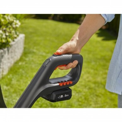Žoliapjovė akumuliatorinė GARDENA ComfortCut 23/18V P4A su baterija 5