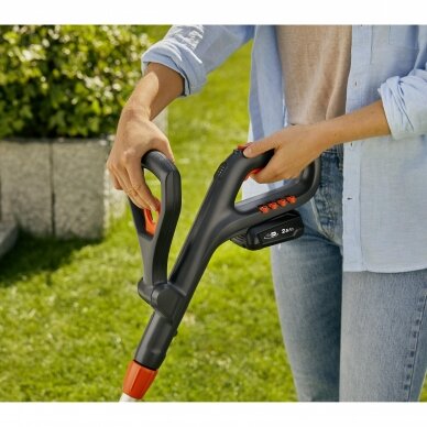 Žoliapjovė akumuliatorinė GARDENA ComfortCut 23/18V P4A su baterija 6